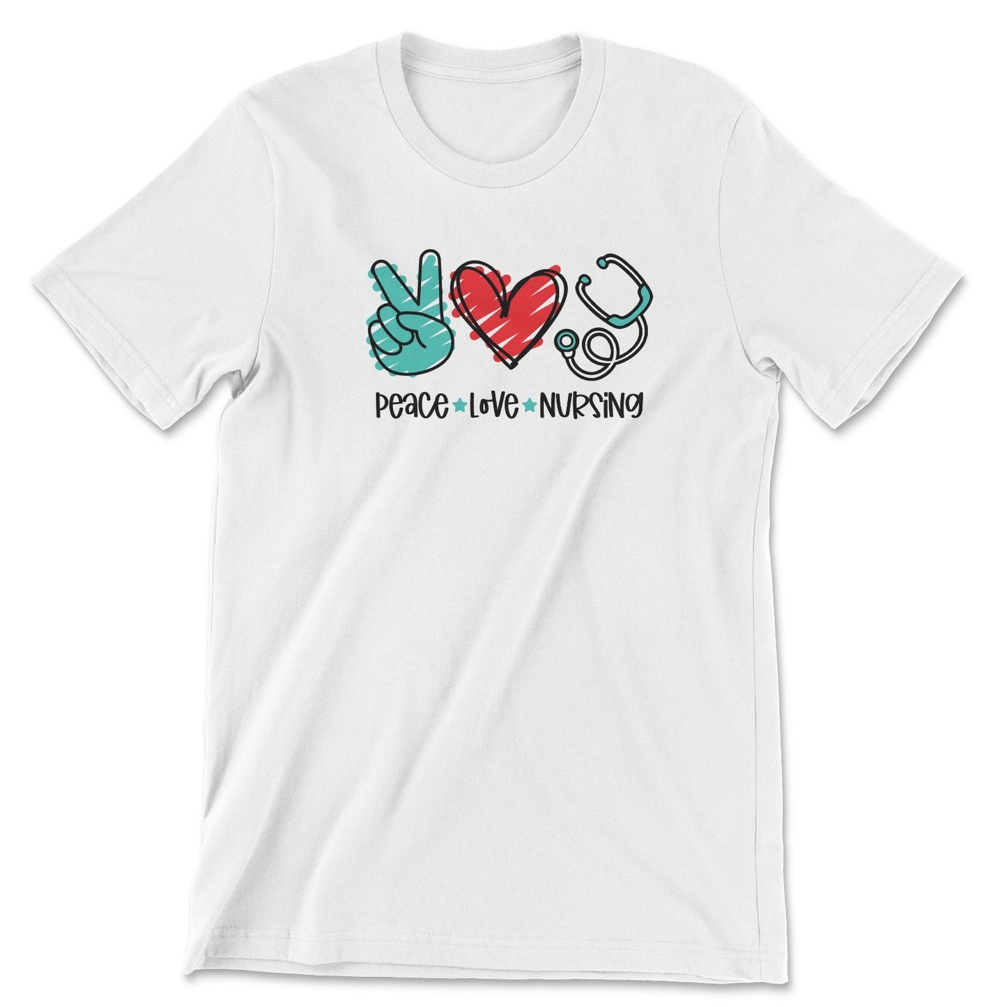 Peace Love Nursing Tee