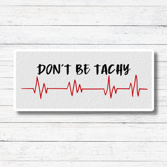 Tachy Sticker/Magnet